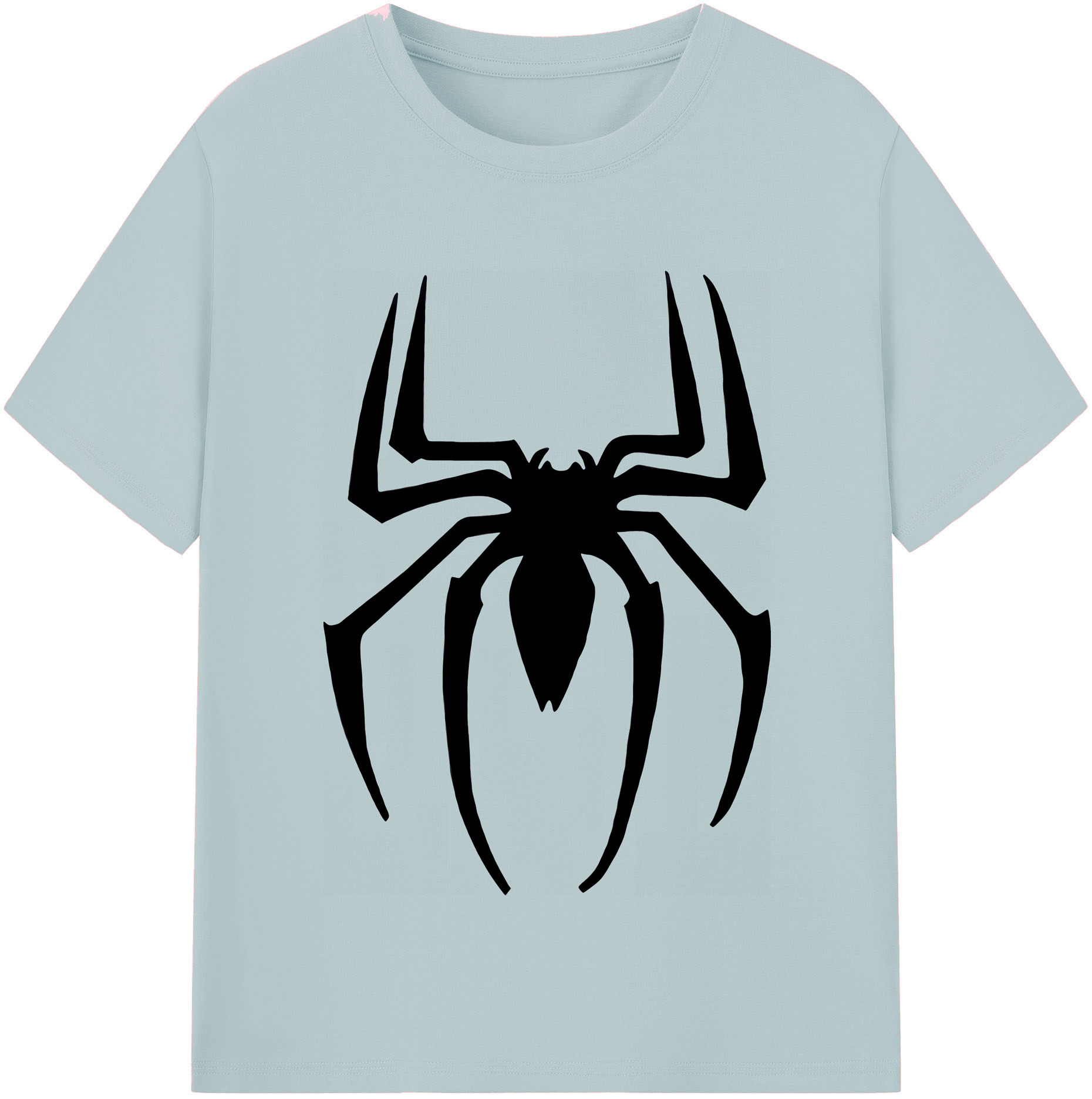 （画像用） Spider Man スパイダーマン 綿100％半袖Tシャツ（フロントプリント）